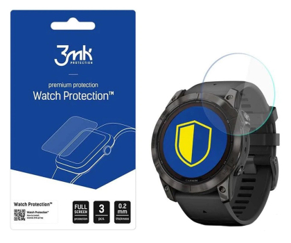 Folia ochronna na smartwatcha 3mk Watch Protection FlexibleGlass do Garmin Fenix 7X Pro Solar